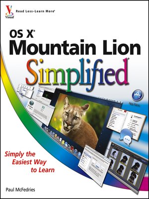 cover image of OS X Mountain Lion Simplified